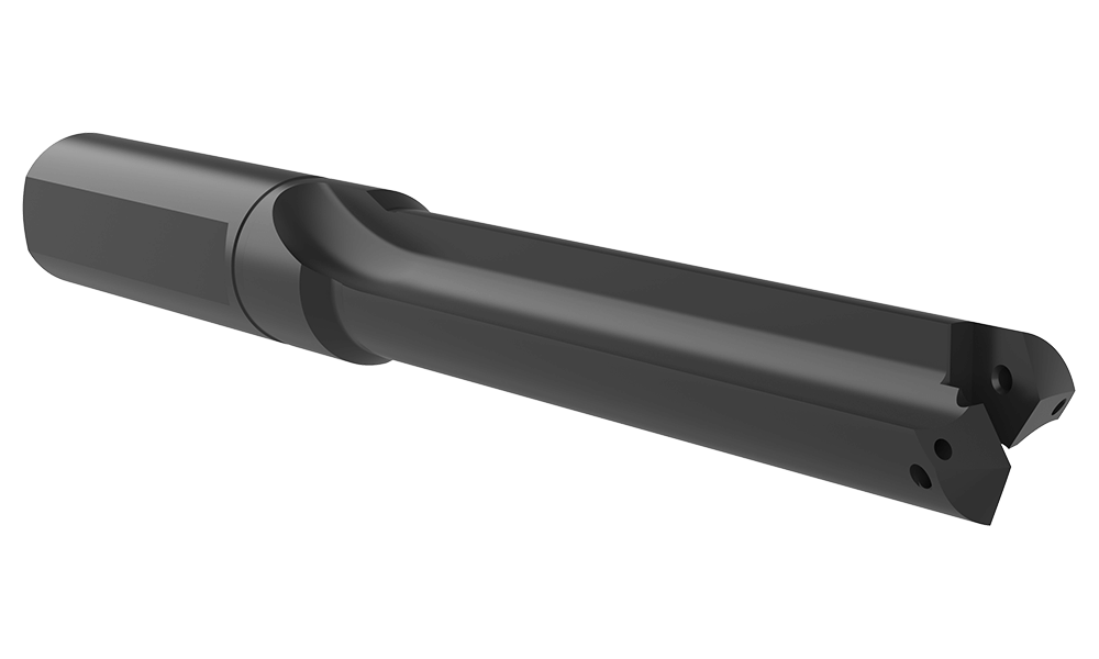 T-A® Halter Serie 1,5 mittellang, geradegenutet Zylinderschaft Ø 1