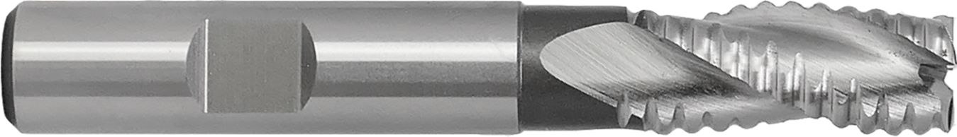 HSS-Schruppfräser Ø 5,00 mm, HR, lang, 4Z