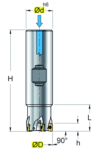 Eckfräser Typ:S 2000.86W 020-04.07