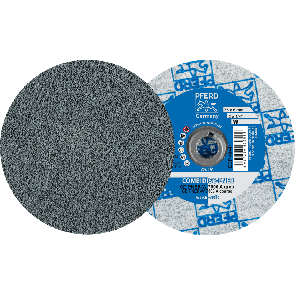 PFERD COMBIDISC-Schleifwerkzeuge CD PNER-W 7506 A G