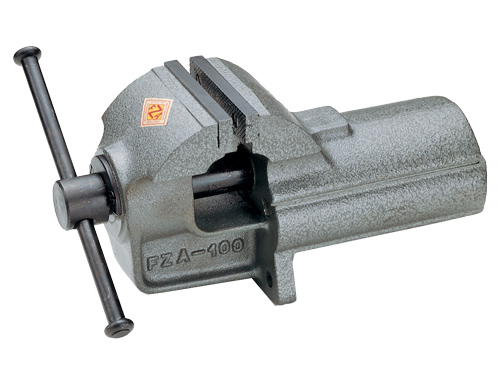 Schraubstock, nach hinten öffnend, Backenbreite 120 mm
