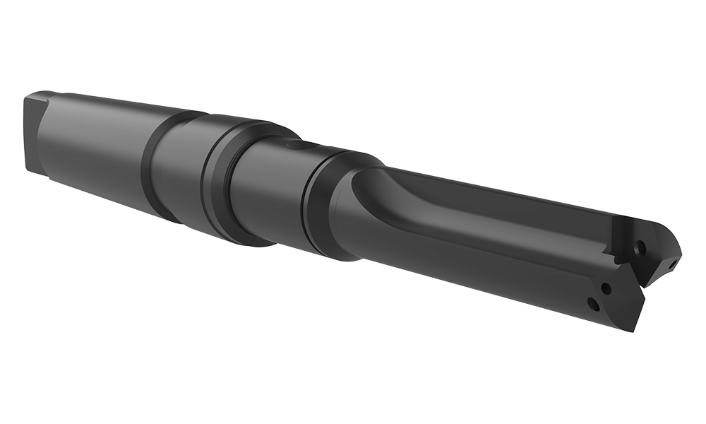 T-A® Halter Serie 1,5 kurz, geradegenutet Morsekegel (Zoll) MK4