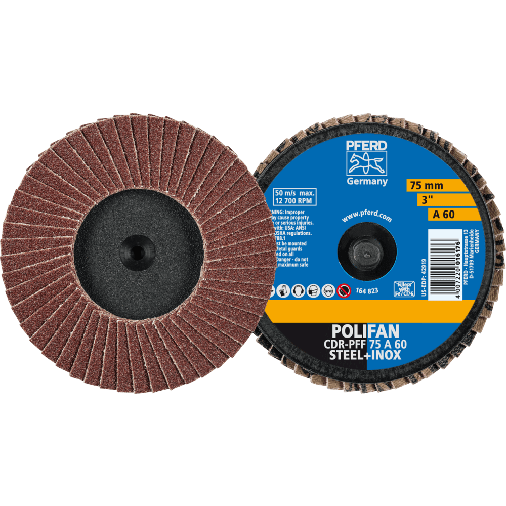 PFERD COMBIDISC-Schleifwerkzeuge CDR PFF 75 A 60