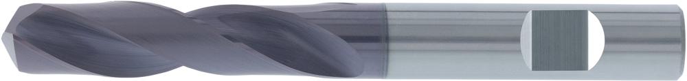 Spiralbohrer VHM TiAlN Typ UNI Schaft HB 3xD 7mm FORTIS