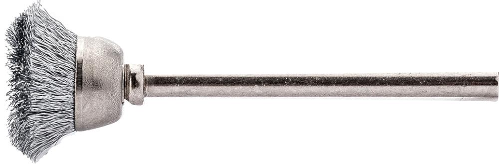 Miniatur-Topfbürste Stahldraht gew. 15x0,1mm Lessmann