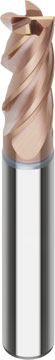 VHM-Schaftfräser HPC Fightmax INOX 2xD D1=5 D2=6 L2=13 L1=57 D3=4,6 L3=21 EF=0,1 Z=4