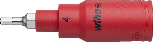 Schraubendrehereinsatz 3/8" Innensechskant VDE 5x75mm Wiha