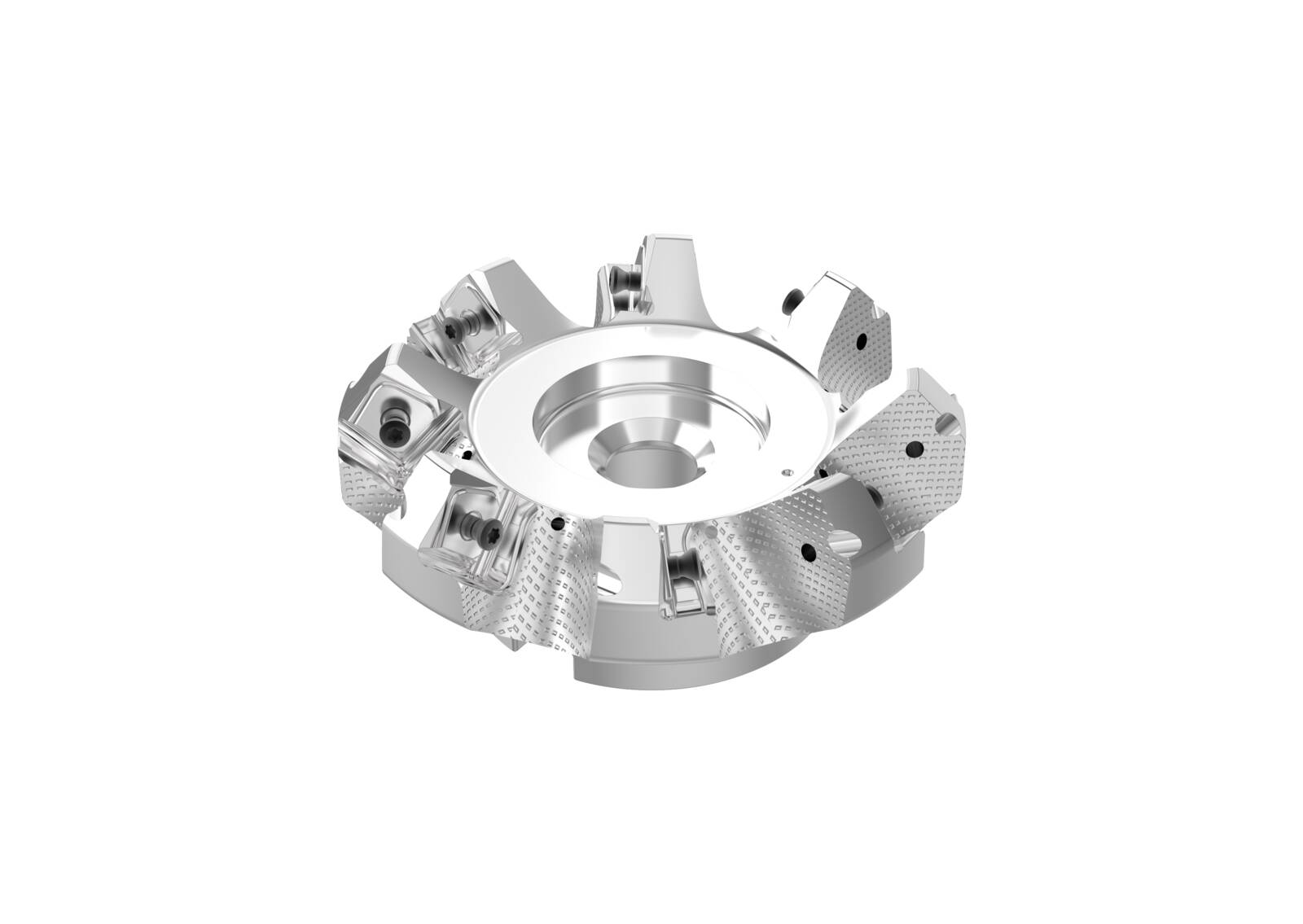 Planfräser R220.54-0125-22-8A, Aufsteckfräser, 125 mm Durchmesser, 8 Schneiden|Seco