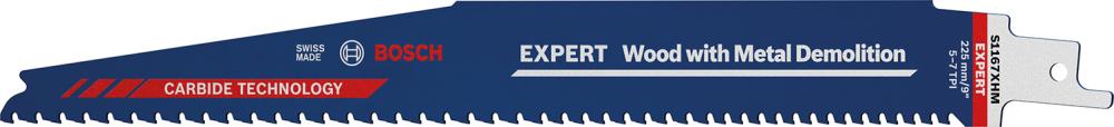 Säbelsägeblatt EXPERT S 1167 XHM Bosch VE à 1 Stück Wood withMetal Demolition
