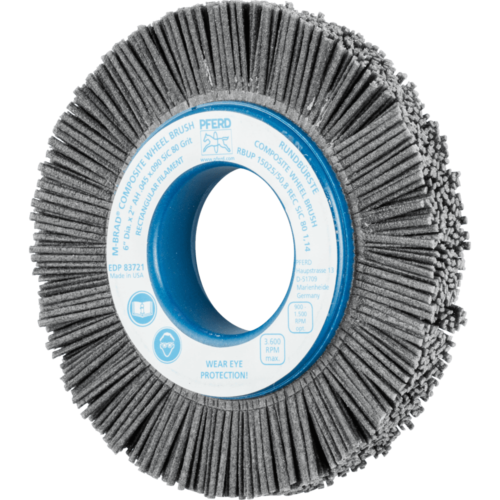 PFERD Bürsten mit Plastikkörper RBUP 15025/50,8 REC SiC 80 1,14
