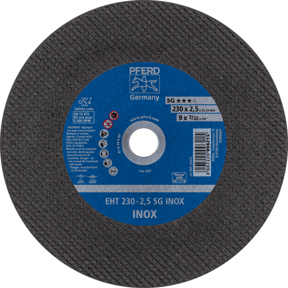 PFERD Trennscheiben EHT 230-2,5 SG INOX