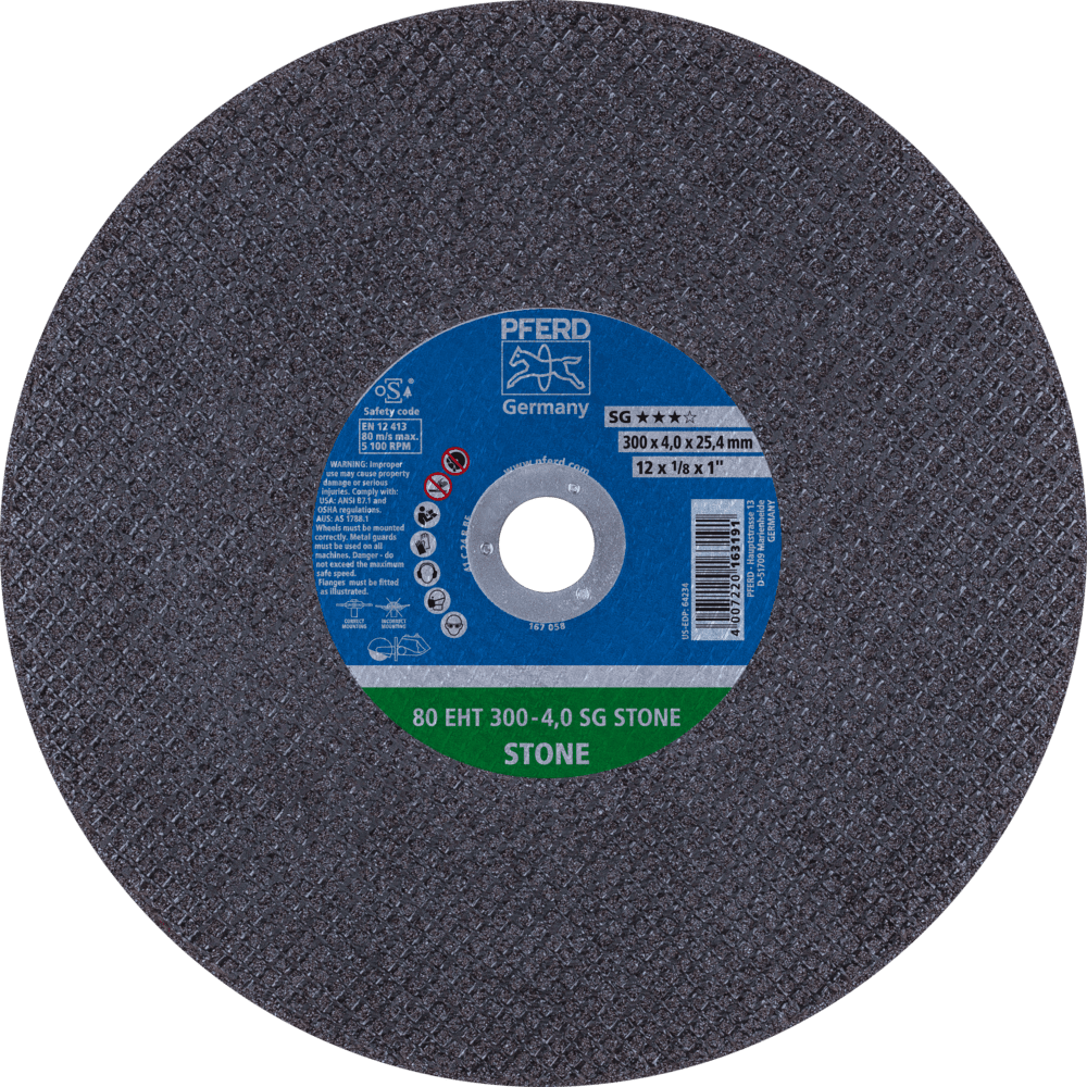 PFERD Trennscheiben 80 EHT 300-4,0 SG STONE/25,4