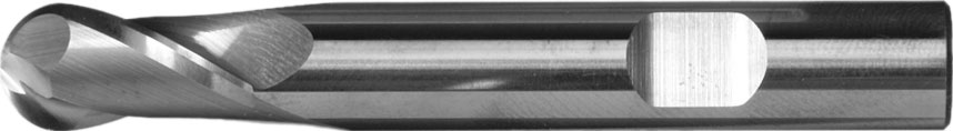 VHM-Radiusfräser Ø 6,00 mm, 2Z, ALCRONA