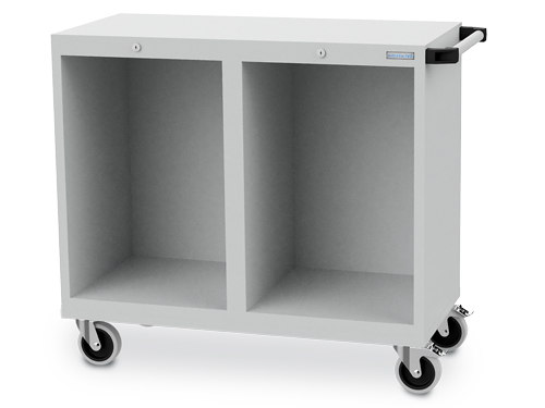 Mobiler Schubladenschrank Leergehäuse, Tiefe 500 mm, R 18-16, Schubladenanzah...