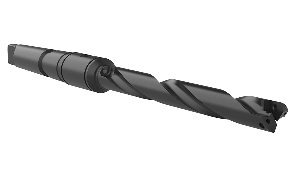 T-A® Halter Serie 0 überlang, spiralgenutet Morsekegel (Zoll) MK2