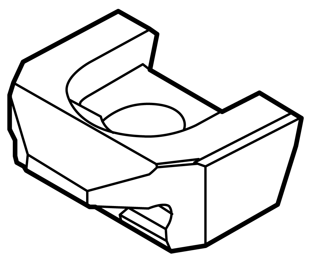 CMH6R6 Keilklemme|Korloy