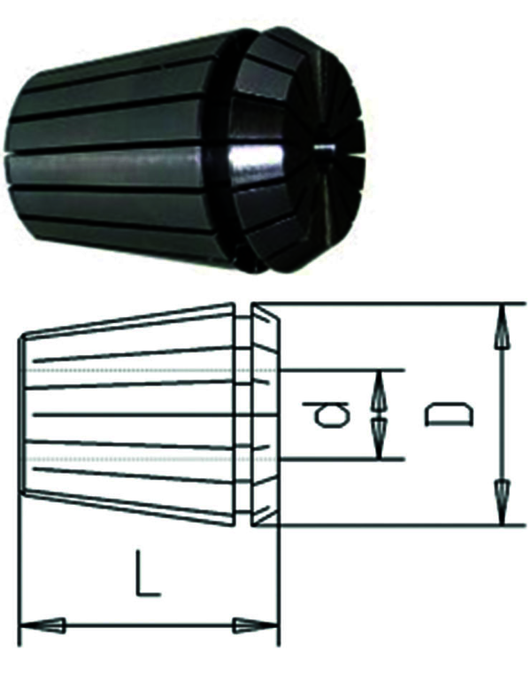 Spannzange GERC40 Protect 41x23,0