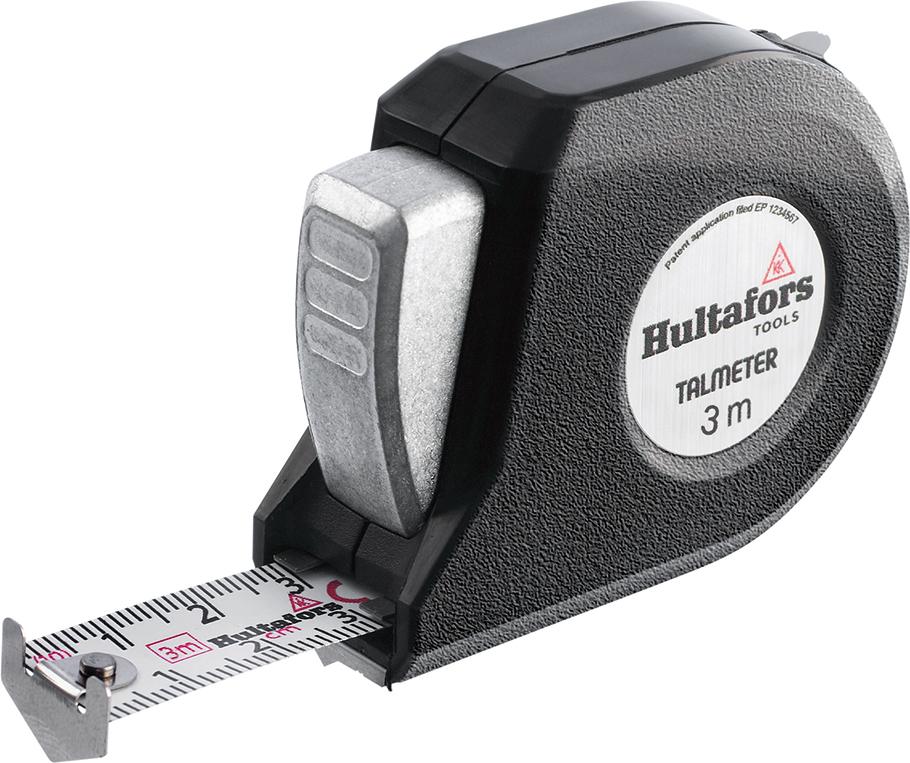 Taschenbandmaß Talmeter 3mx16mm weiß Hultafors