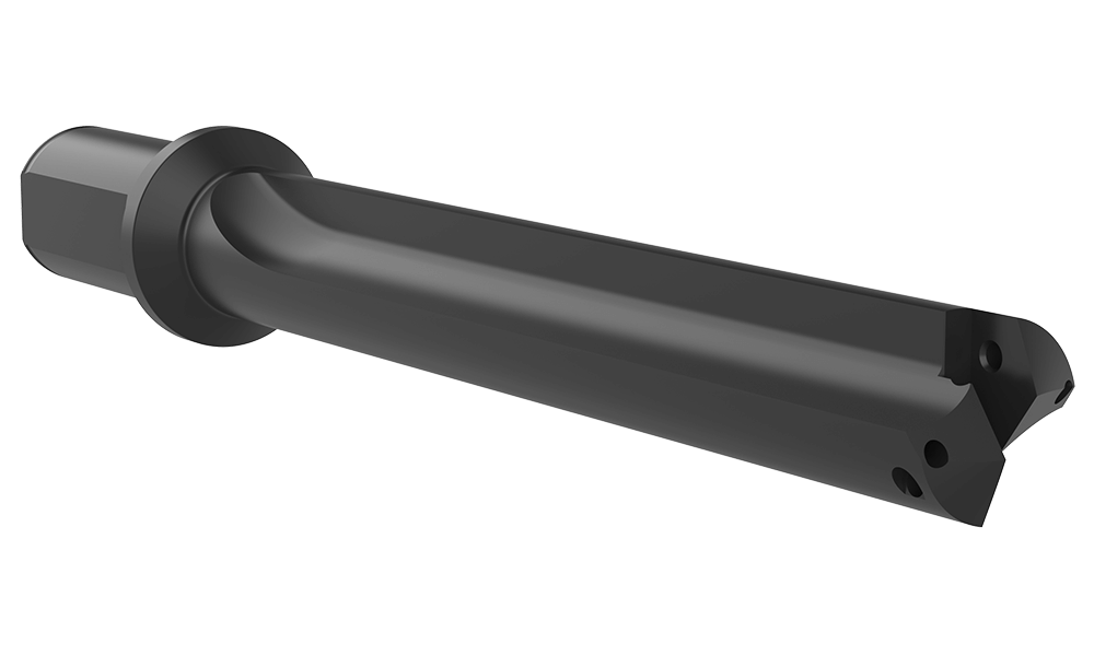 T-A® Halter Serie 3 standard, geradegenutet Weldonschaft (Zoll) Ø 1-1/2
