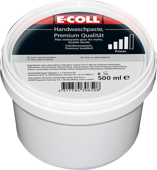 Handwaschpaste Premium Qualität 500ml Dose E-COLL