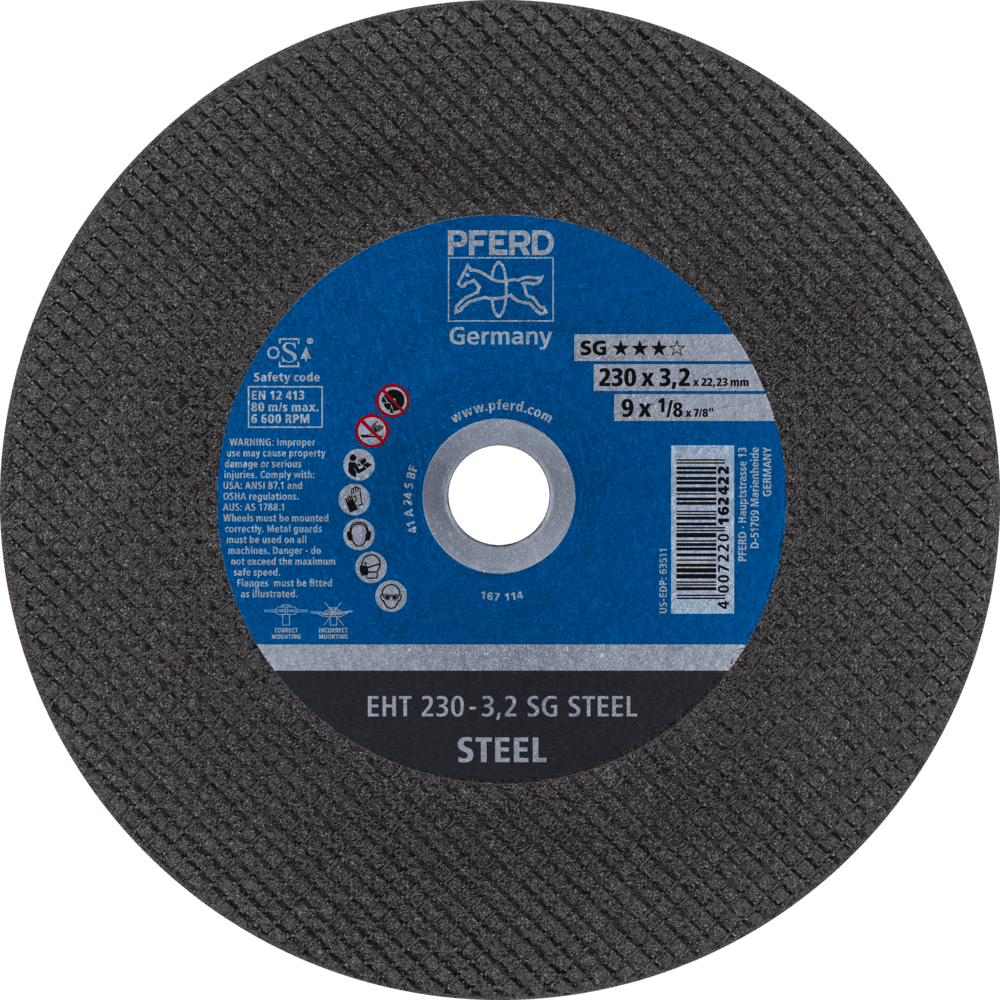 PFERD Trennscheiben EHT 230-3,2 SG STEEL