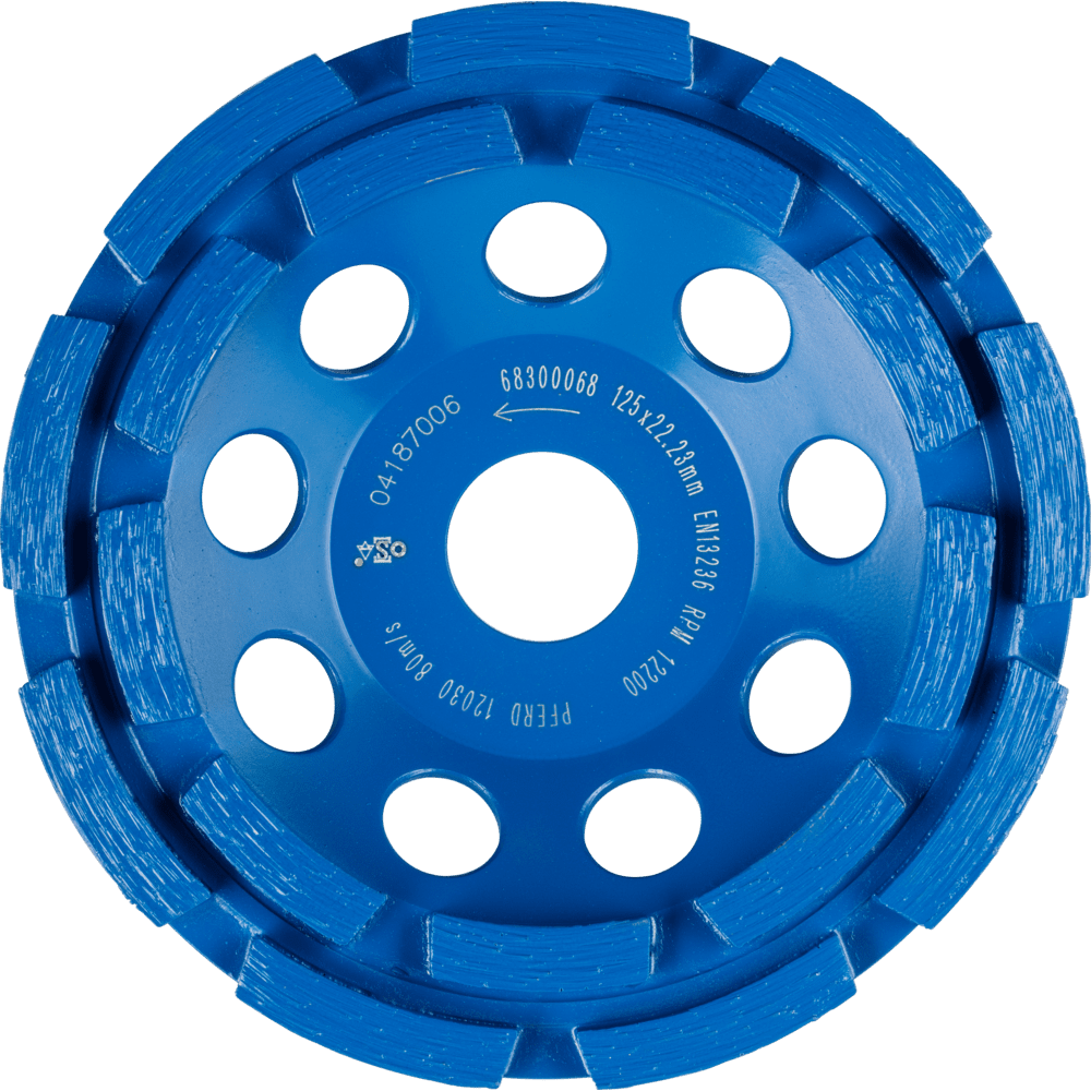 PFERD Diamantwerkzeuge für die Bauindustrie DCW 2R 125X6X22,23 PSF