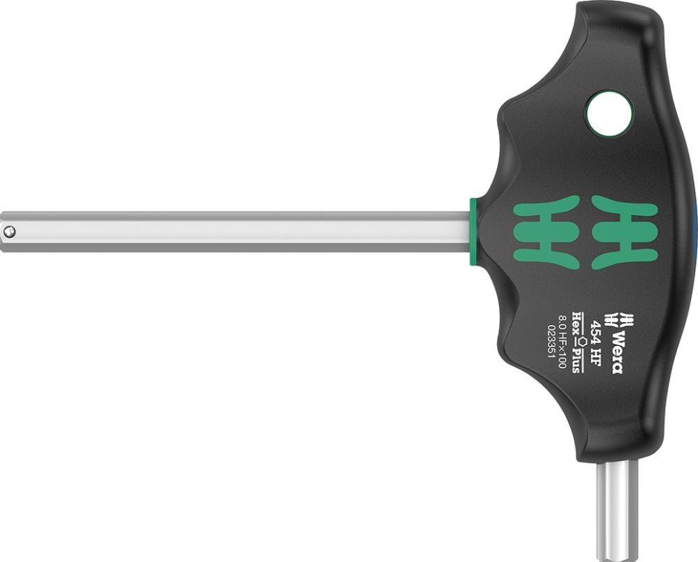 T-Griff-Schraubendreher 2x100mm und Seitenabtrieb Wera