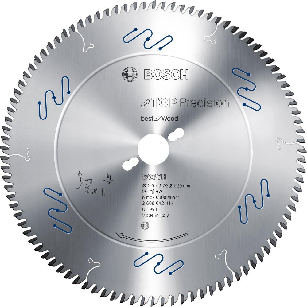 HM-Kreissägeblatt 450x4,4/3x30 66Z WZ BoschVE à 1 Stück Top Precision Best f Wood