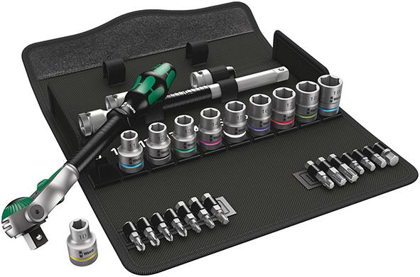 Steckschlüssel-Garnitur 1/2" ZYKLOP speed 28-teilig Wera