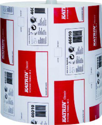 Handtuchrolle - 2-lagig Katrin-System 6 Rollen