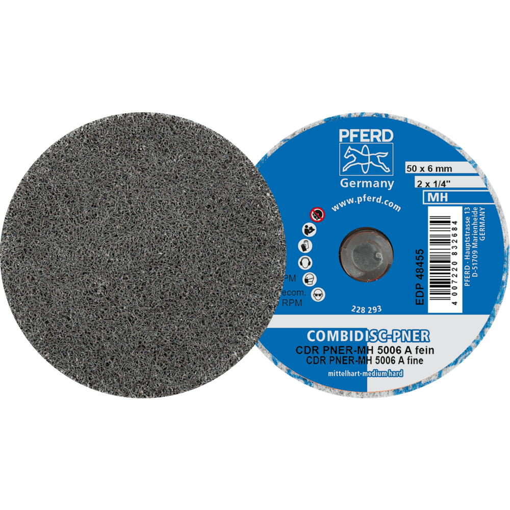 PFERD COMBIDISC-Schleifwerkzeuge CDR PNER-MH 5006 A F