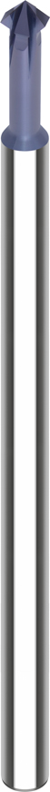 VHM-Entgrater 90° vor- und rückwärts D1=8 D2=6 L2=3,2 L1=100 Z=4 HA TIALN