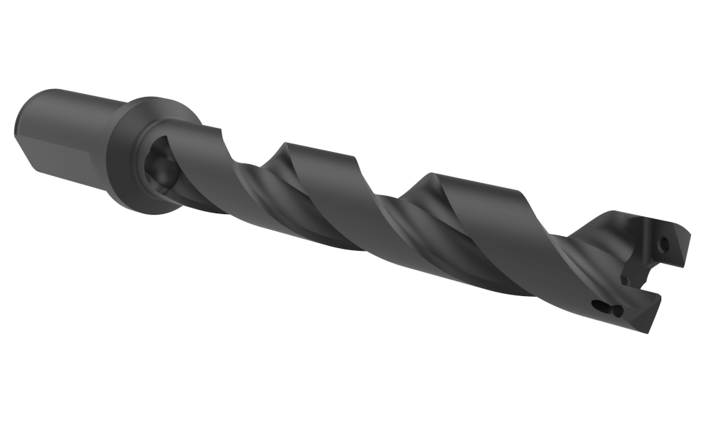 Gen3sys® XT Standard Bohreinsatzhalter Serie 22; Ø 22,00 - 23,99 mm 7xD, spiralgenutet Zylinderschaft zoll (mit Fläche) Weldon 1''