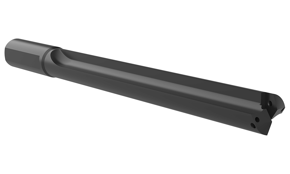 T-A® Halter Serie 2,5 überlang, geradegenutet Zylinderschaft Ø 1-1/4