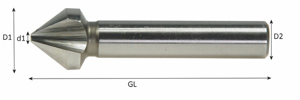 Kegelsenker 75° Senk-Durchmesser:10,4