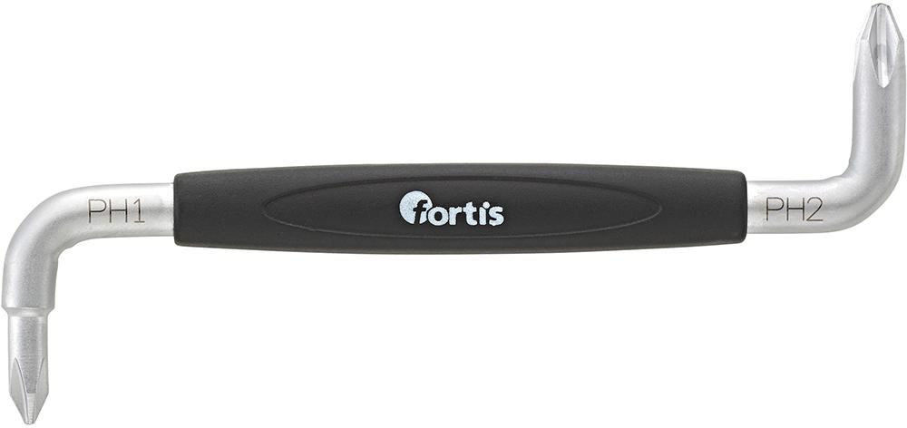 Winkelschraubendreher PH1+PH2x100mm FORTIS