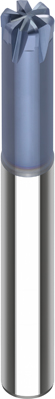 VHM-Torusfräser INOSPEED Z6 D1=12 D2=12 L2=4 L1=90 D3=11,5 L3=40 ER=1 Z=6