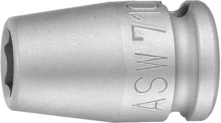 Kraft- Steckschlüsseleinsatz 3/8" 12mm ASW