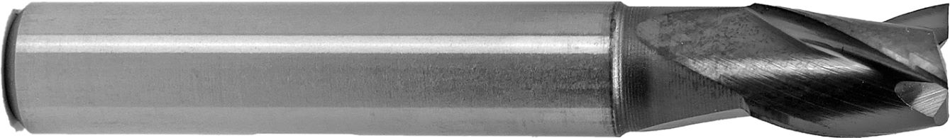 VHM-Schaftfräser Ø 9,00 mm, 3Z, ALCRONA