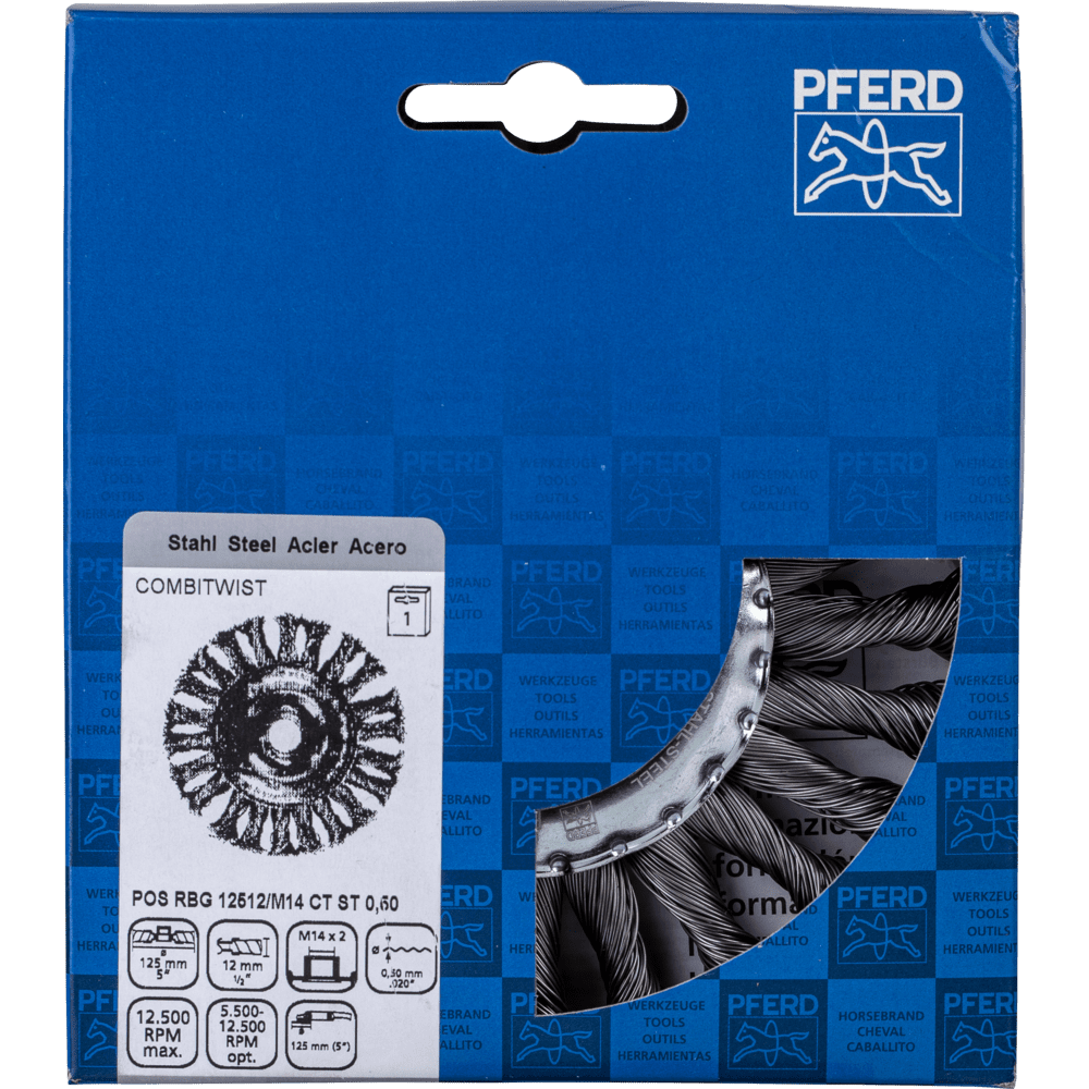 PFERD Rundbürsten POS RBG 12512/M14 CT ST 0,50
