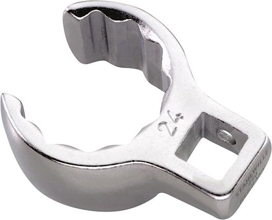 Krähenfuß-Ring-Schlüssel 24mm offen Stahlwille