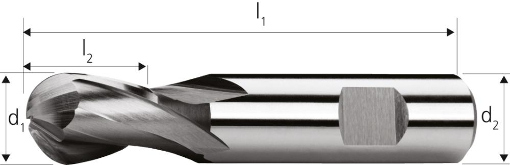 Radiusfr. kurz HSSE 18,0mm FORTIS
