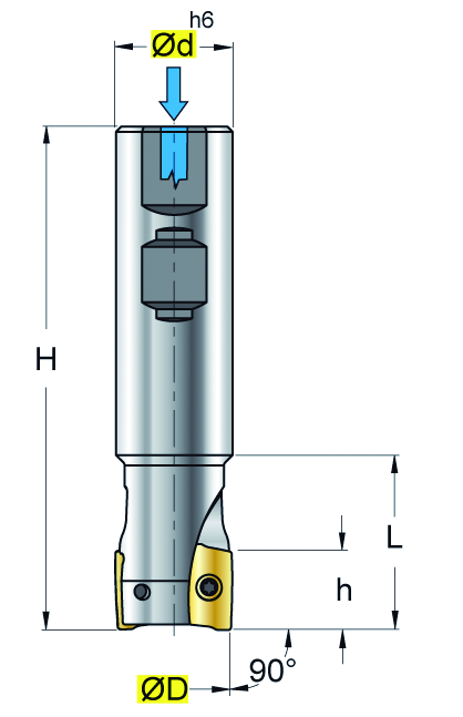 Eckfräser Typ:S 2000.86W 040-04.17