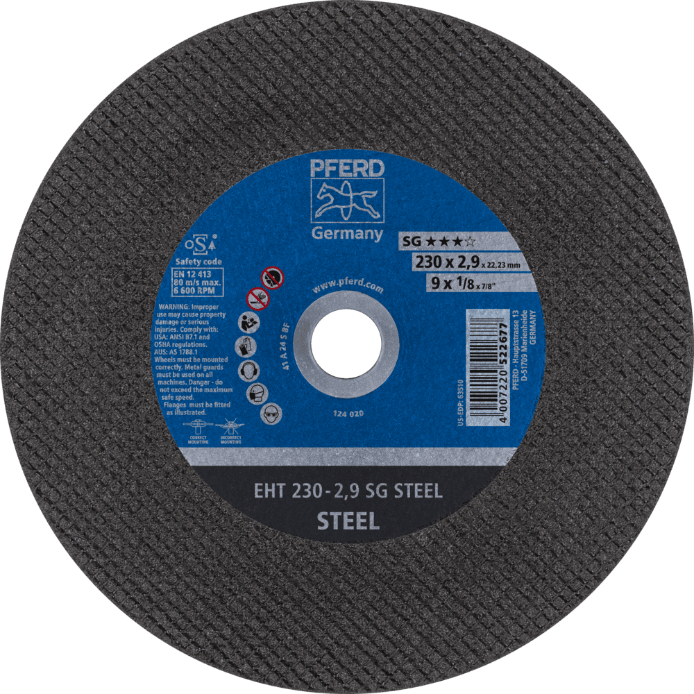 PFERD Trennscheiben EHT 230-2,9 SG STEEL