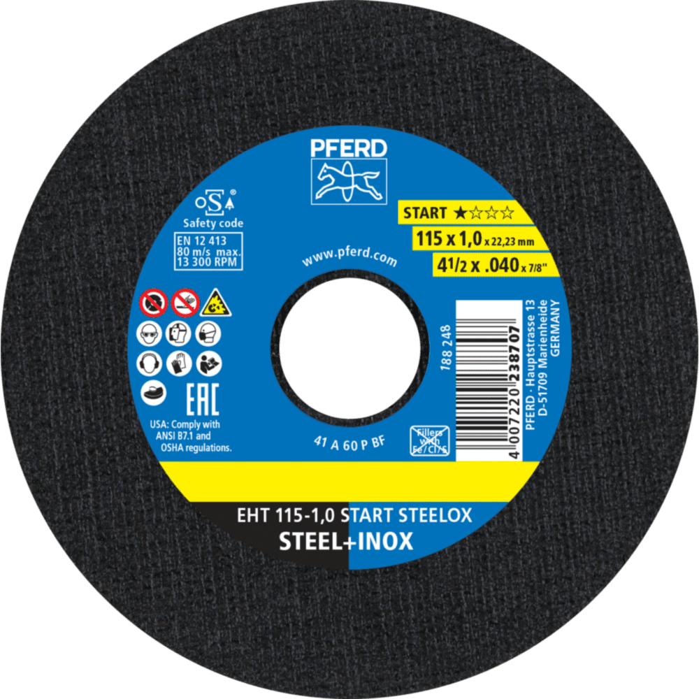 PFERD Trennscheiben EHT 115-1,0 MM START (10)