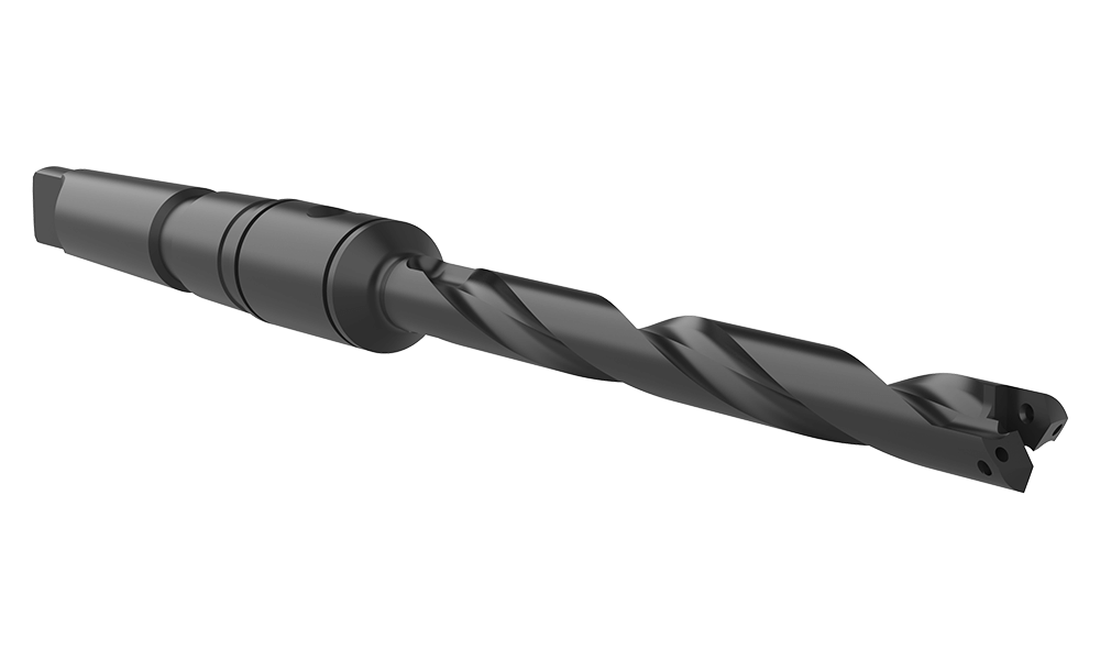 T-A® Halter Serie Z überlang, spiralgenutet Morsekegel (Zoll) MK2