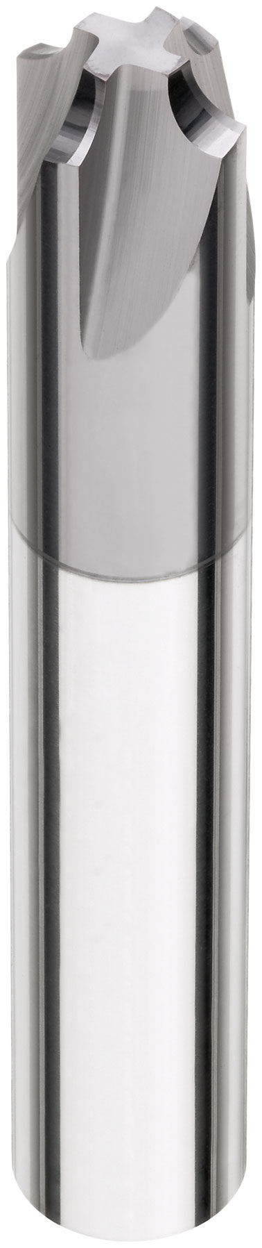 VHM-Viertelkreisfräser, konkav Ø 6,00 mm, ER 2,00, 4Z, TiAlN
