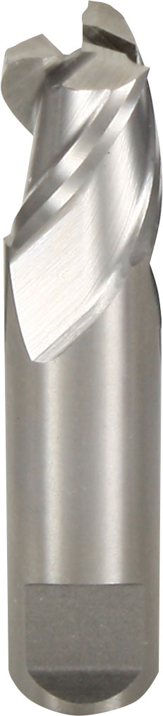 HSS-Schaftfräser Ø 3,80 mm, extra kurz, 3Z, ALCRONA