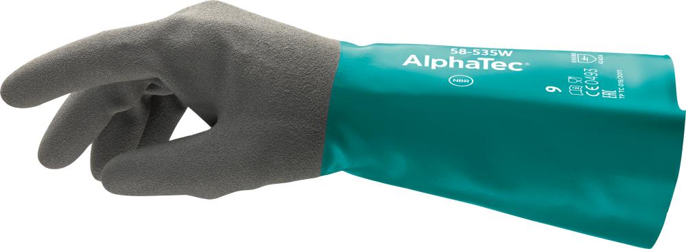 Handschuh AlphaTec 58-535W,Gr.9