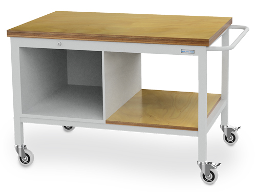 Mobile Werkbank Leergehäuse, Tiefe 750 mm, R 18-24